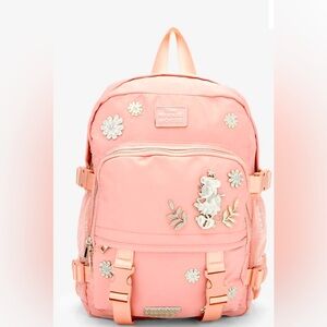 Pink Floral Women's Backpack